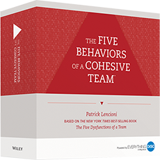 The Five Behaviors™ Team Development Facilitation Kit Powered by Everything DiSC®